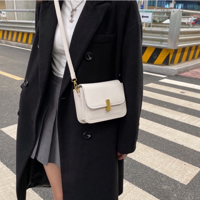 TÚI ĐEO CHÉO NỮ KHOÁ BÚT ĐỒNG THỜITRANG