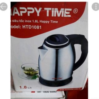 ẤM SIÊU TỐC INOX 1.8L HAPPY TIME HTD1081