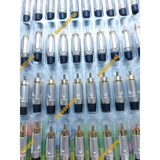 Đầu jack cắm bông sen av, bộ 10 chiếc