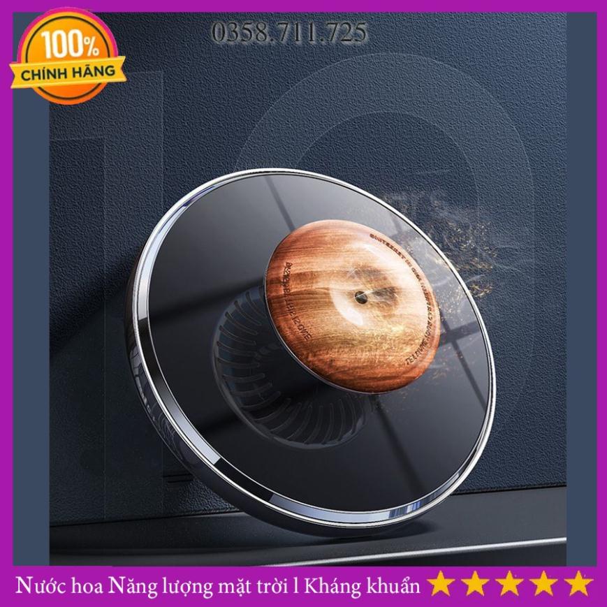 Nước hoa ô tô dùng năng lượng mặt trời tỏa hương,Nước hoa xe hơi tự xoay độc đáo