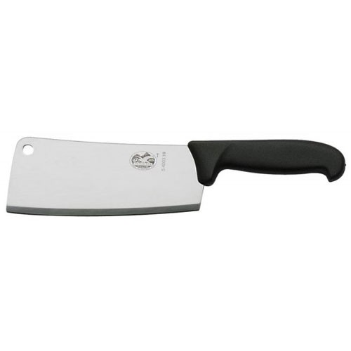 Dao bếp chặt Victorinox Kitchen Cleaver màu đen 19cm -600gr -Fibrox handle