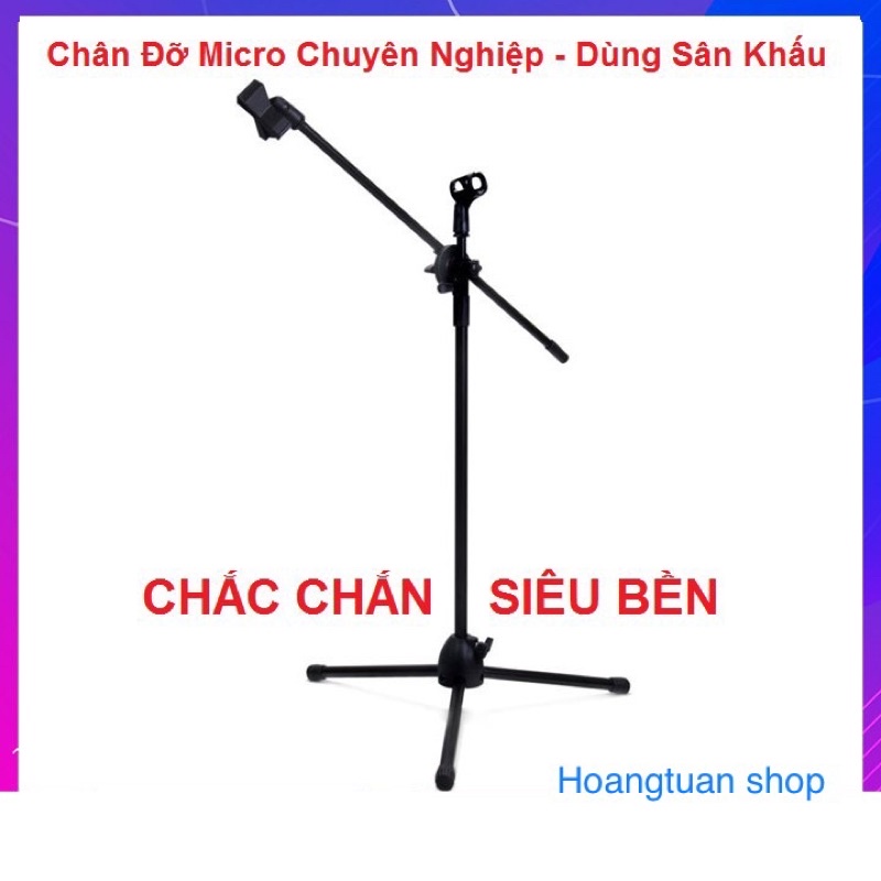 [Mã ELHACE giảm 4% đơn 300K] Chân đế micro đứng bom mic stand