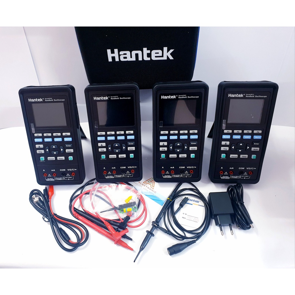 Máy hiện sóng Hantek2C42 2C42 40Mhz 2CH kèm đồng hồ vạn năng TU4 G4-T3 PVN11529