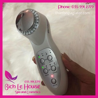 máy thải độc chì kết hợp điện di tinh chất kết hợp ánh sáng sinh học - Spa Bích Lê House