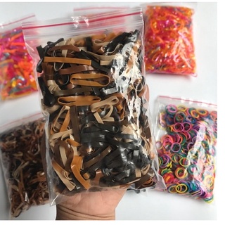Túi Chun Nịt Buộc Tóc nhiều màu sắc dày dặn