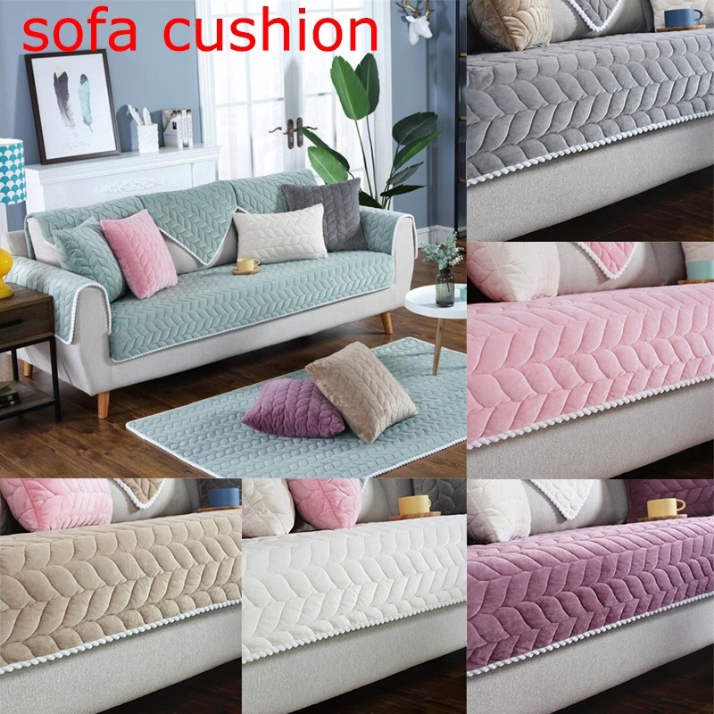 Khăn Lông Trải Ghế Sofa Chống Trượt 70x70cm Tiện Dụng