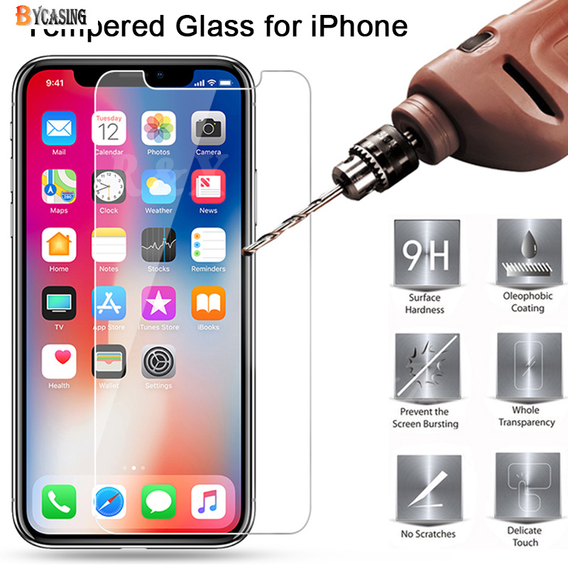 Kính Cường Lực 9h Không Viền Cho iPhone 12 Pro iPhone 11 Pro Max 6s 6 Plus 7 8 Plus Xr Xs Max Se 2020