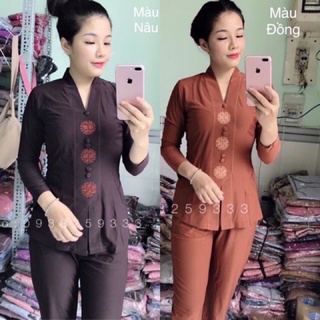 ĐỒ LAM ĐI CHÙA Mẫu Lắc Thun S2