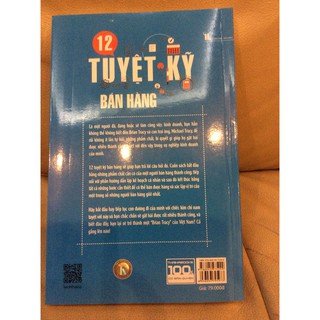 Sách - 12 tuyệt kỹ bán hàng (tái bản)