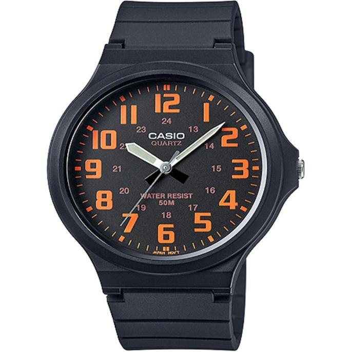 CASIO Đồng hồ nam dây cao su Mw-240-4B