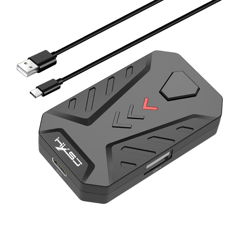 Bộ Bàn Phím + Chuột Có Dây Usb Hỗ Trợ Cổ Tay Hỗ Trợ Chơi Game Pubg Trên Điện Thoại