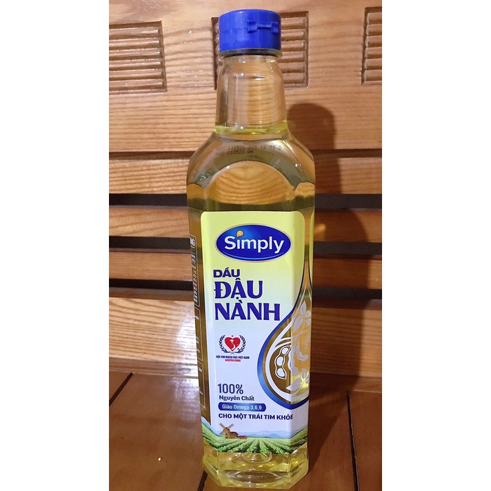 Dầu đậu nành SIMPLY 1L ( Date mới)