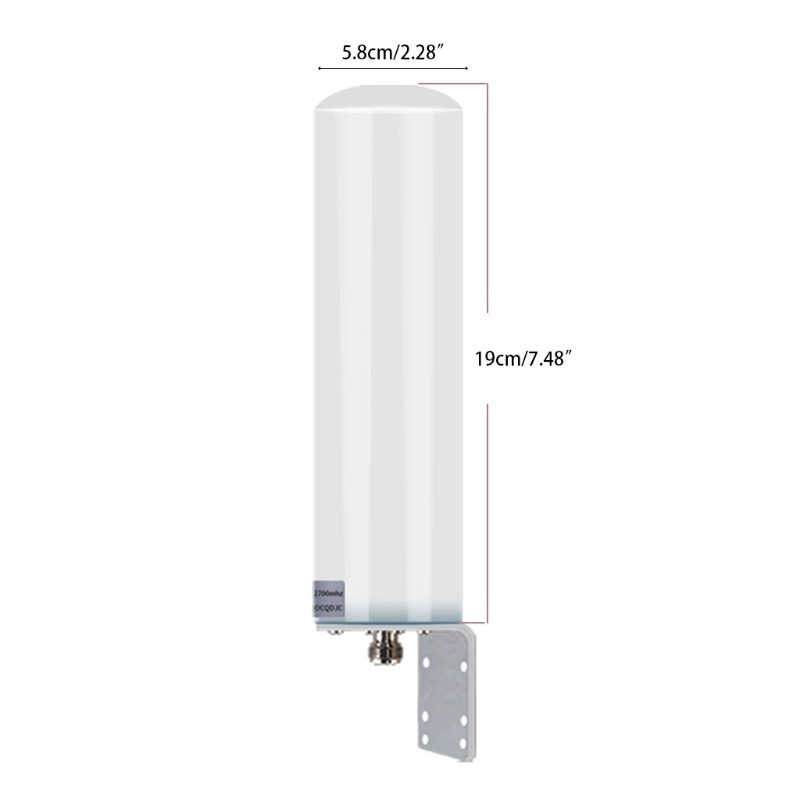 Ăng Ten Ngoài Trời 4g Lte 698-2700mhz 7dbi