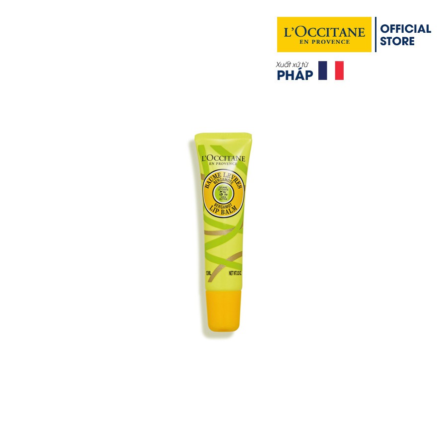 [Mã FMCGM50 - 8% đơn 250K] Son dưỡng môi Bơ Shea Bergamot Lip Balm 12ml L'Occiatne