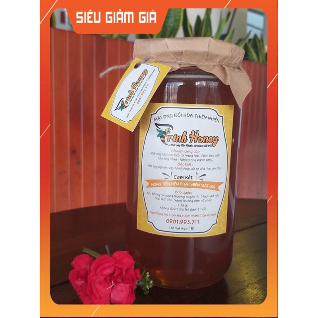 Mật ong nguyên chất cây cỏ lào rất tốt 1000ml | BigBuy360 - bigbuy360.vn
