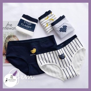 SET 5 QUẦN LÓT COTTON VANVENE