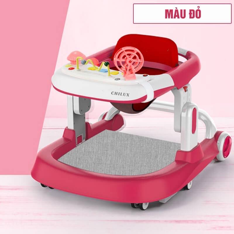 [CHUBBYSHOP] Xe tập đi cho bé chữ U Chilux Walk-S đa năng tạo cho bé phương hướng cố định khi di chuyển