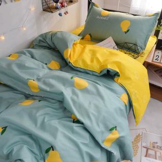 Cotton poly lê vàng