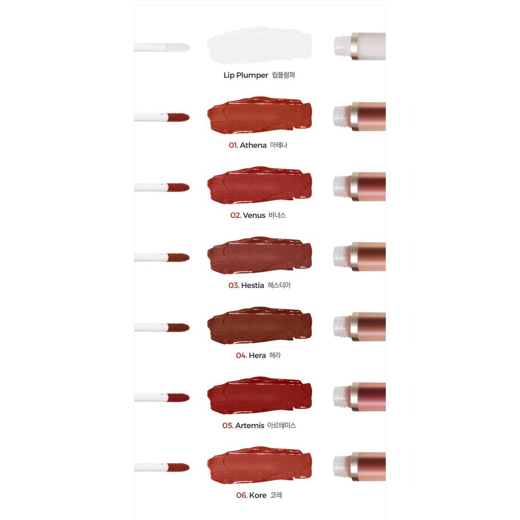 Gilaa Son Kem Lì, Dưỡng Ẩm Cho Môi Căng Mọng Plumping Lip Serum 3.8g