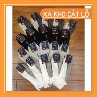 [Chất đẹp] Set 5 Tất nam Miniso cổ cao/Vớ nam cổ cao xuất Nhật