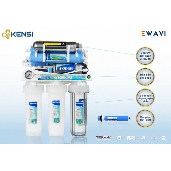 Máy lọc nước RO Kensi KS-309G UV