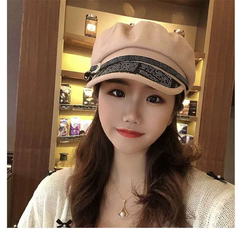 Nón Beret Phong Cách Nhật Bản Trẻ Trung Dành Cho Nữ