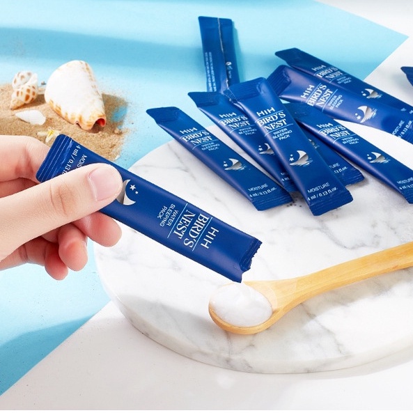 1pcs Mặt Nạ Ngủ Tinh Chất Yến Sào Dưỡng Ẩm Cấp Nước Chăm Sóc Da Và Thu Nhỏ Lỗ Chân Lông | BigBuy360 - bigbuy360.vn