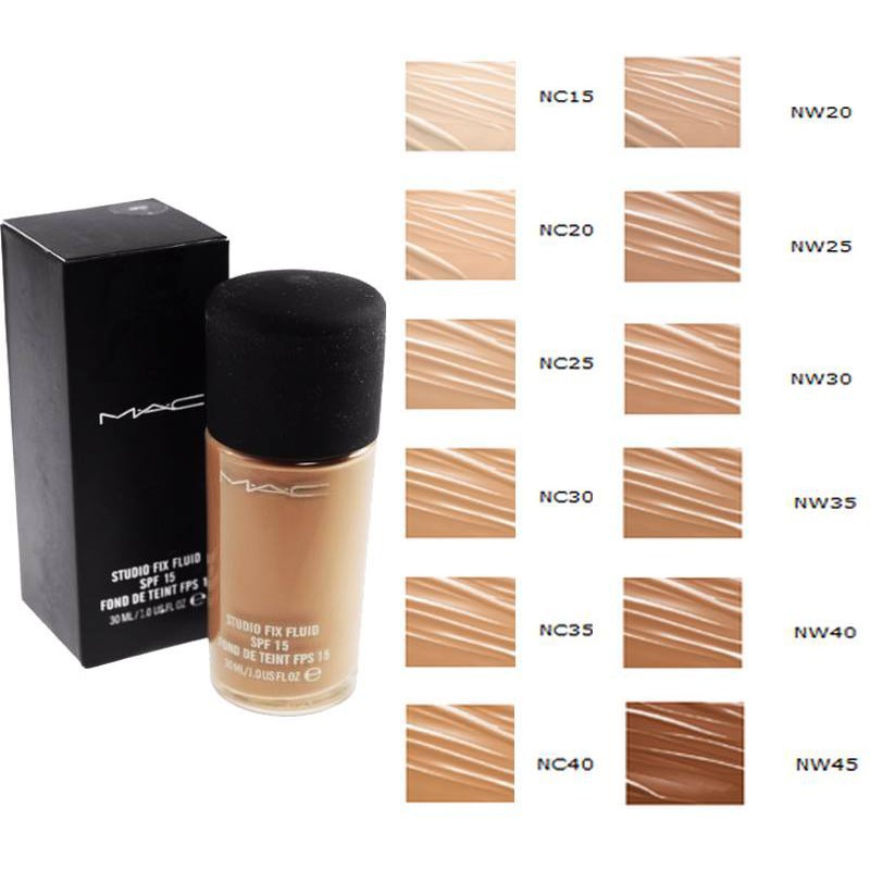 Kem Nền MAC STUDIO FIX FLUID FOUNDATION SPF15 30ml