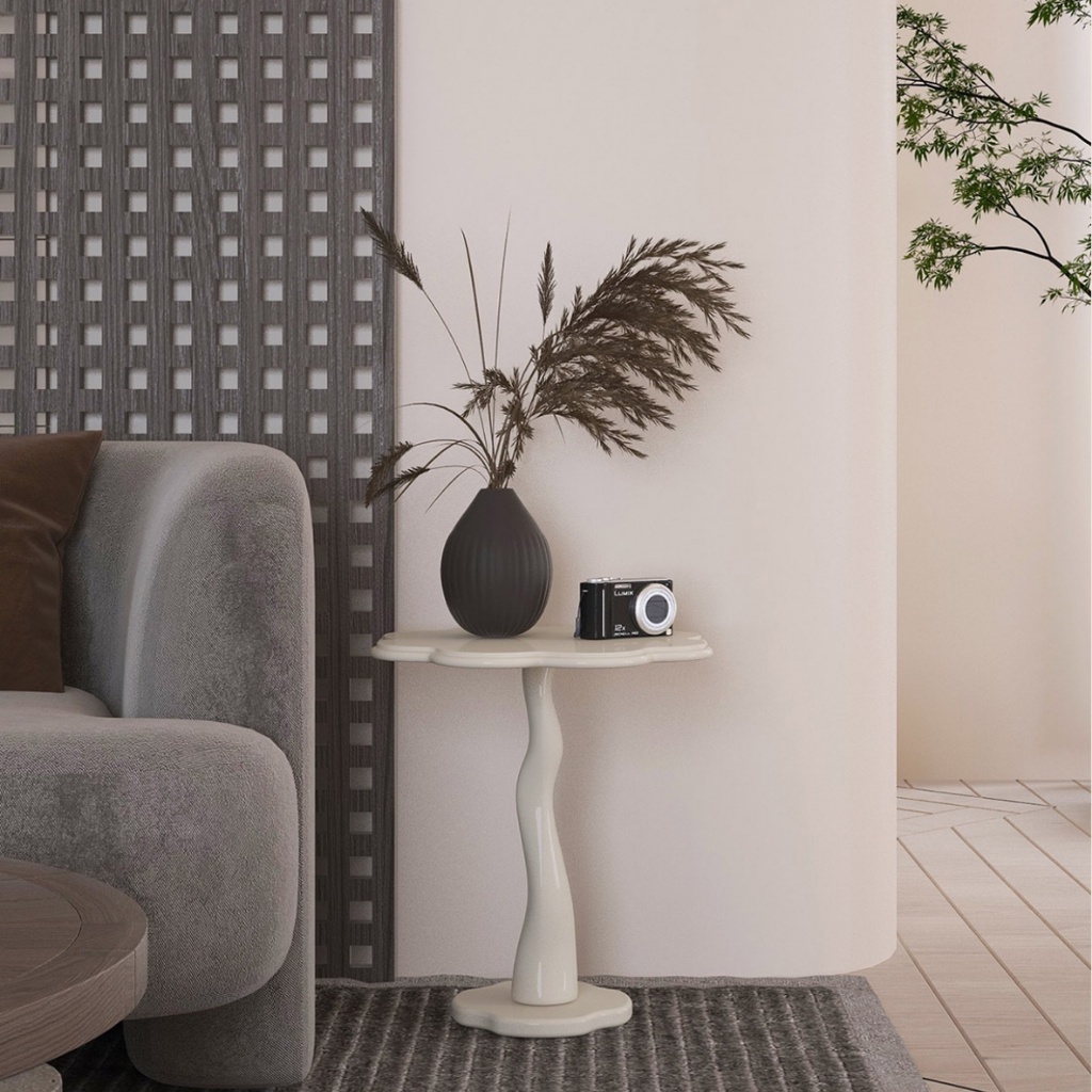 Bàn trà đám mây phong cách retro cao cấp, decor Forher.since1998