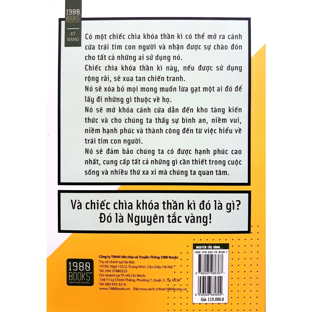 Sách - Nguyên Tắc Vàng Của Napoleon Hill (Napoleon Hill - 1980)