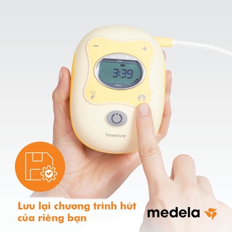 Máy hút sữa điện đôi Medela Freestyle