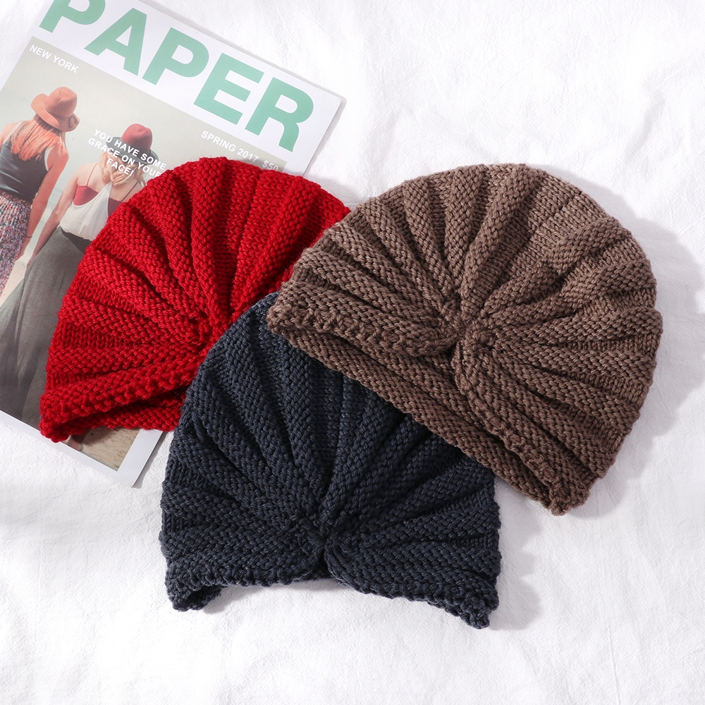 Mũ Len Trùm Đầu Phong Cách Ấn Độ Thời Trang Nữ Tính