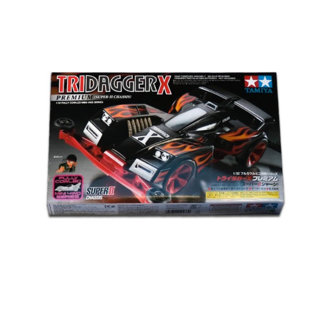 Xe Đua Lắp Ráp Tamiya Mini 4WD Tridagger X Prem ( Super II)