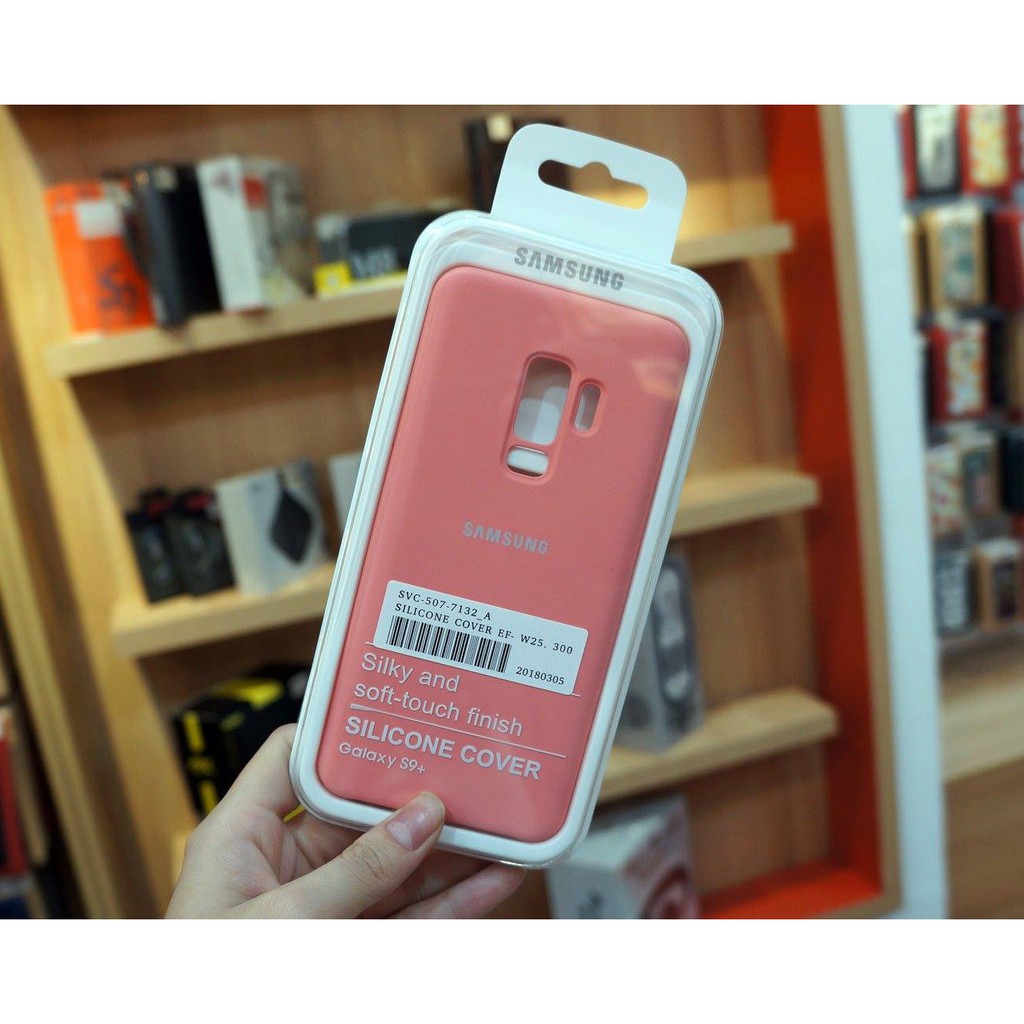 Ốp lưng Samsung Galaxy S9 Plus Silicone Cover chính hãng