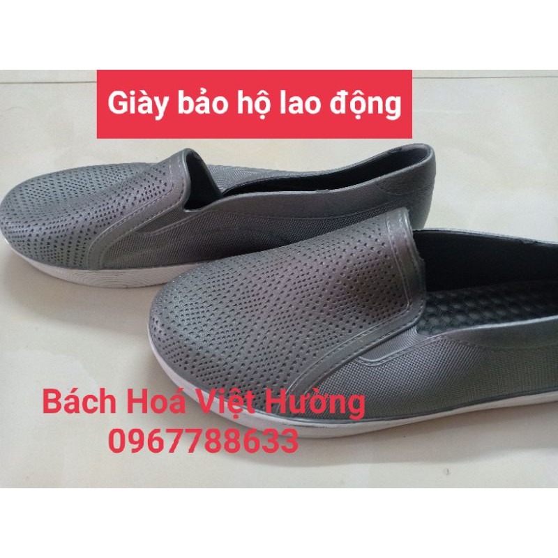 GIÀY NHỰA LAO ĐỘNG - GIÀY BẢO HỘ LAO ĐỘNG size 43,44