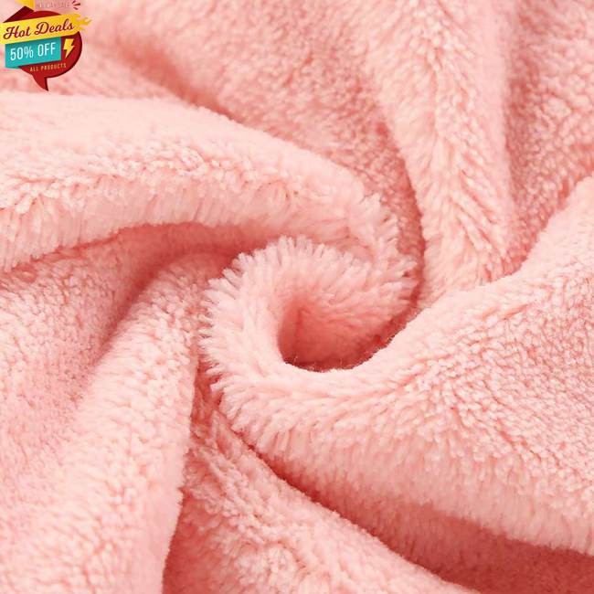 Khăn trùm tóc sợi micro thấm hút nước khô nhanh tiện dụng