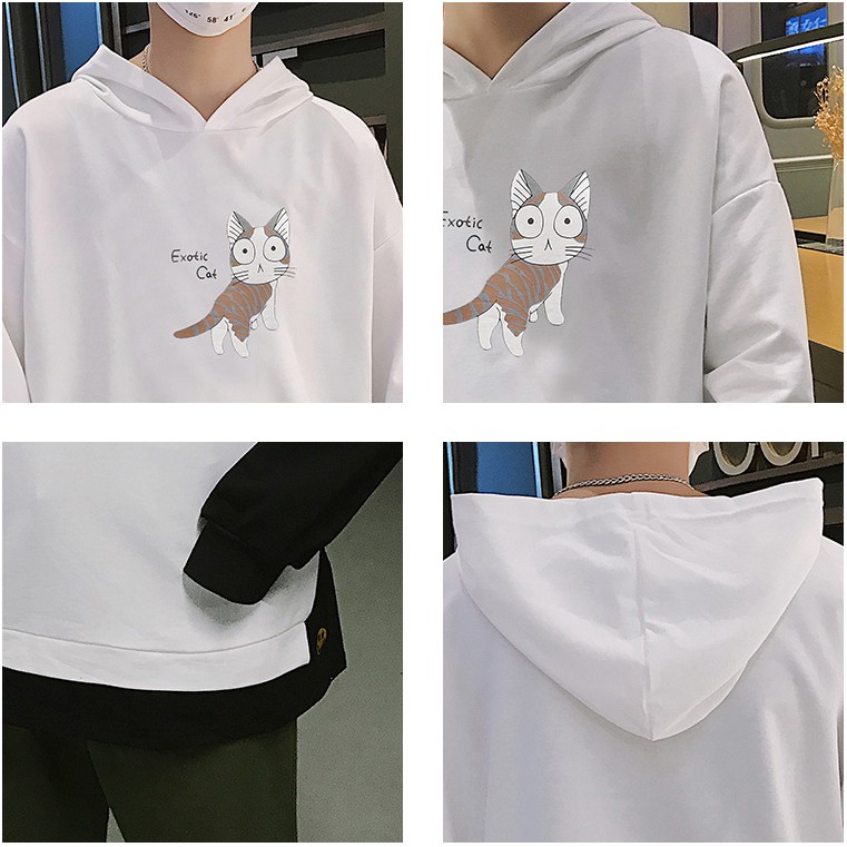 Áo Hoodie Cặp Nam Nữ Unisex - Áo Hoodie Cặp Cute Phong Cách Hàn Quốc.  M1