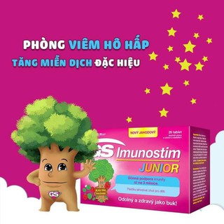 Thực phẩm chức năng tăng sức đề kháng GS IMUNOSTIM JUNIOR cộng hòa SÉC