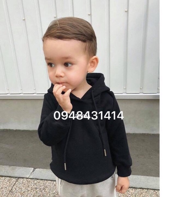 Hàng loại 1: Áo hoodie tai thỏ bé trai bé gái