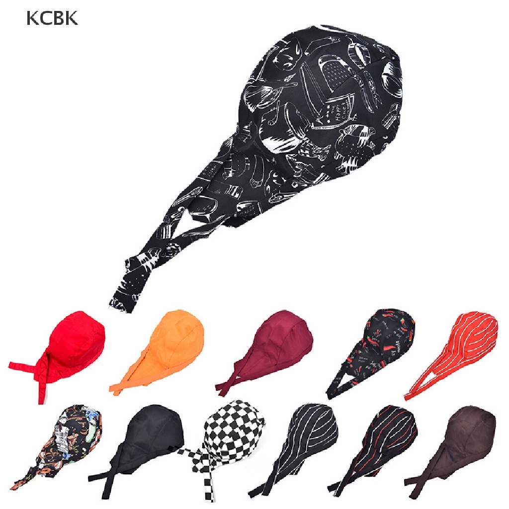 KC Colourfull Pirates Chef Cap Skull Cap Professional Catering Various Chef Hat, BK