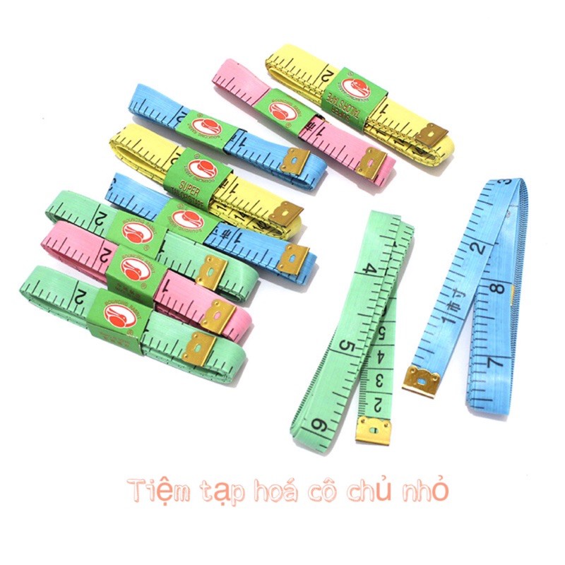 Thước dây đo eo may quần áo 1m5