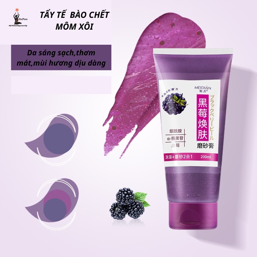 Tẩy Tế Bào Chết Hương Cam Sạch Da Cho Da Sạch Lỗ Chân Lông