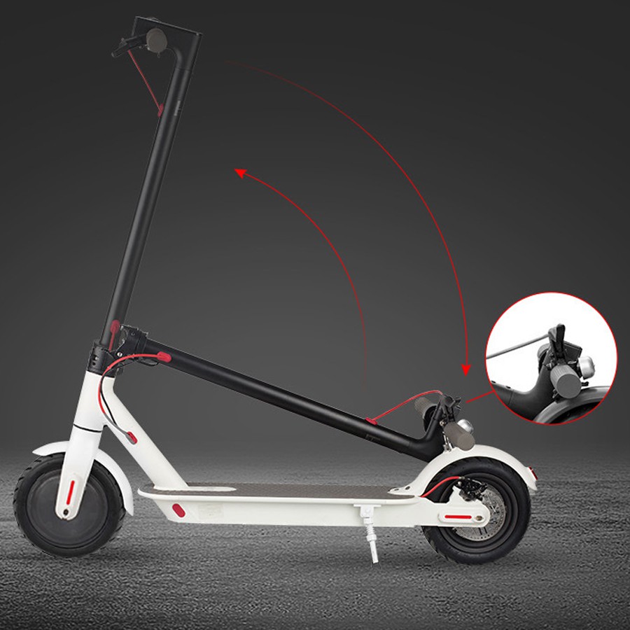 Xe Điện Mi Ni Scooter XIAOMI (Black/white) - Hàng Chính Hãng XIAOMI