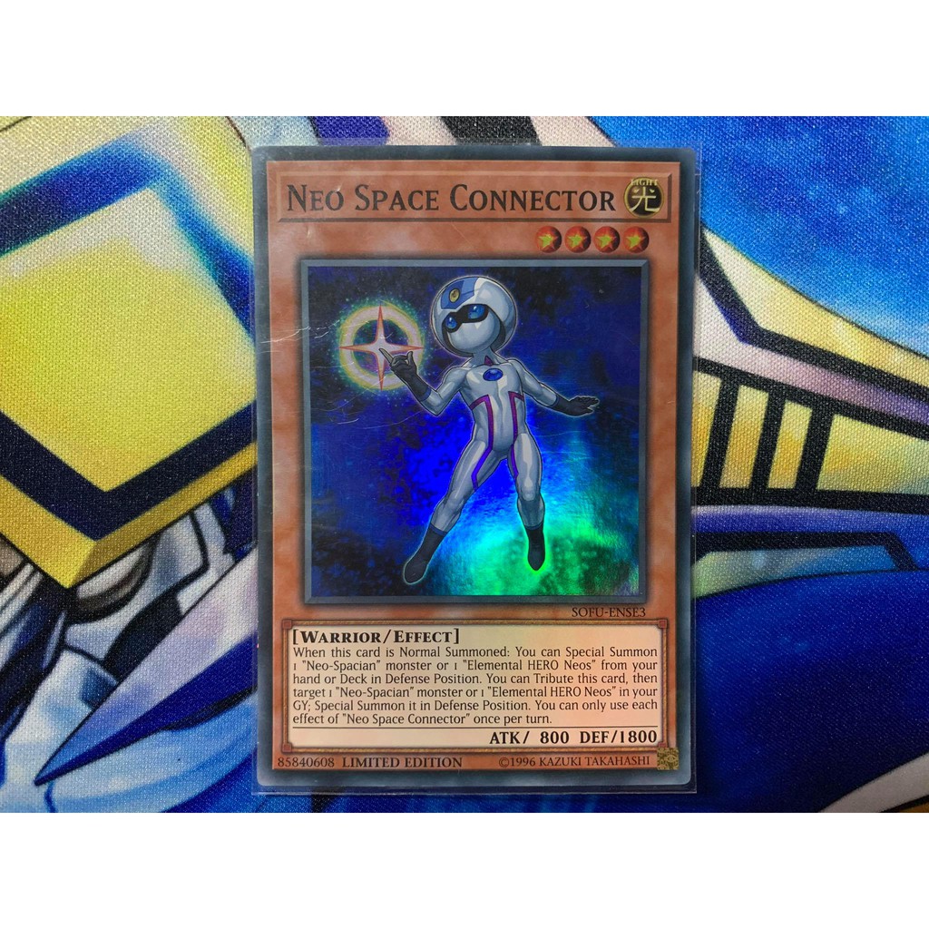 Thẻ Bài Yugioh Chính Hãng Neo Space Connector - SOFU-ENSE3