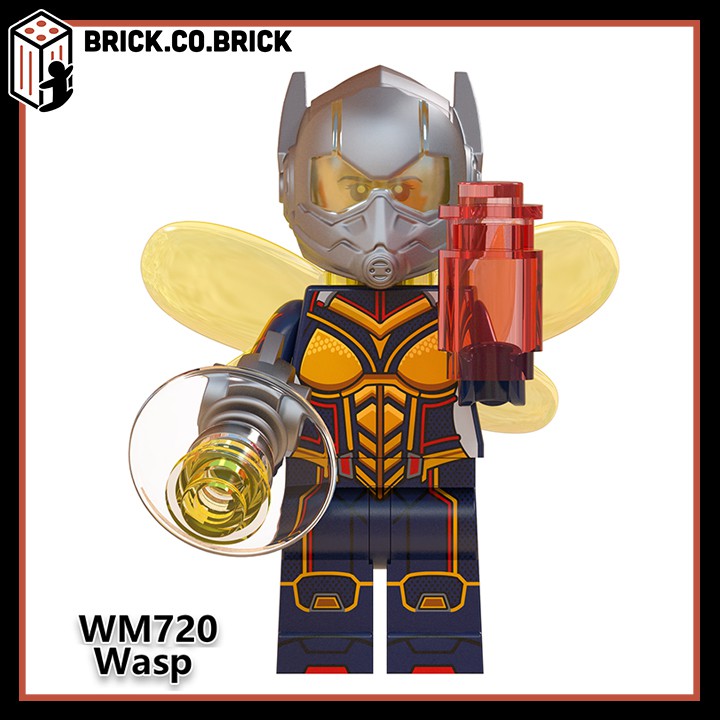 Đồ chơi lắp ráp minifigure và nhân vật non lego - Super Heroes - Siêu anh hùng trong phim Biệt Đội Báo Thù WM6063