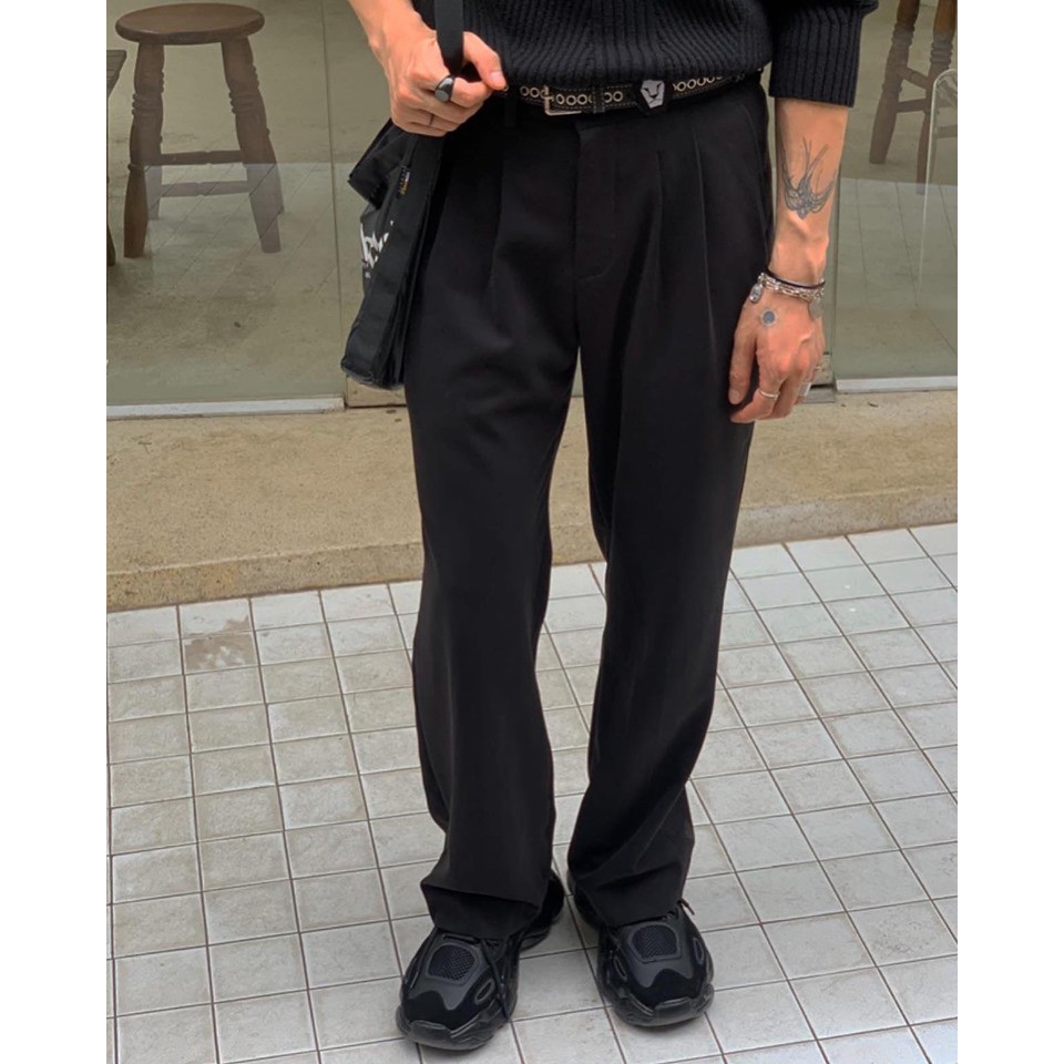 Quần âu dáng suông