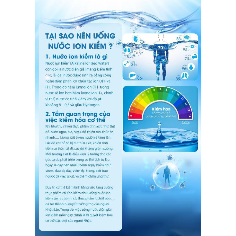 Bình Nước Tạo Ion Kiềm Aquamine 500ml