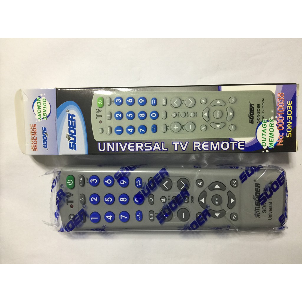 REMOTE ĐIỀU KHIỂN TIVI ĐA NĂNG SUDER-SON 303E