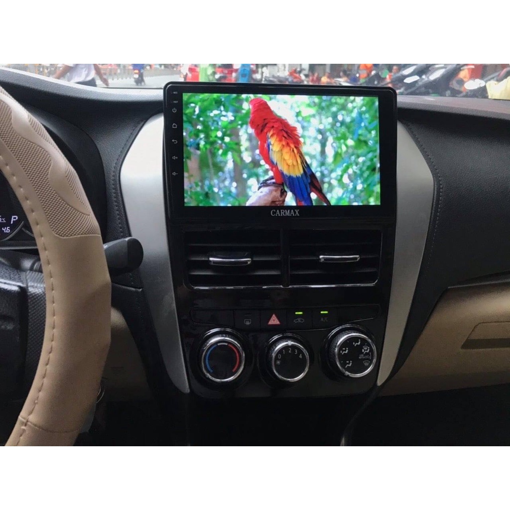 Mặt dưỡng 9inch dành cho xe Toyota Vios 2019 AT+MT