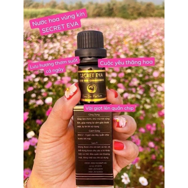 Nước hoa vùng kín Secret Eva Thanh Mộc Hương